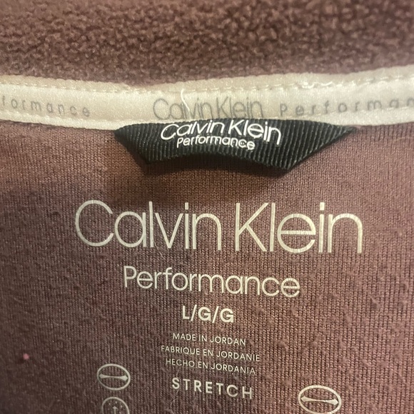 Purple-ish Brown Calvin Clein pullover sweatshirt - Picture 2 of 2